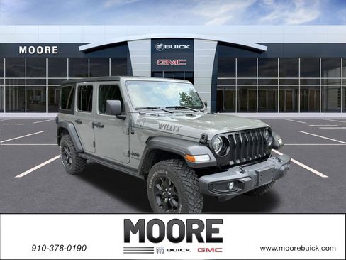 Used 2022 Jeep Wrangler Unlimited Sport AWD/4WD image 1