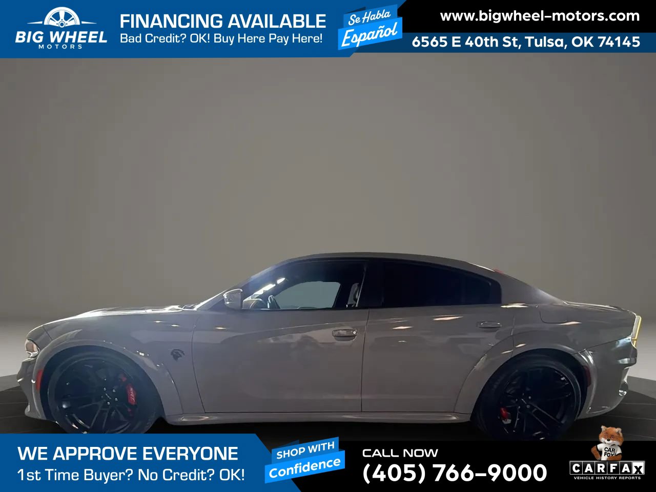 Used 2022 Dodge Charger SRT Hellcat w/ SRT Black Package RWD image 2