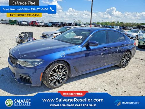 Used 2017 BMW 540i xDrive AWD/4WD image 1