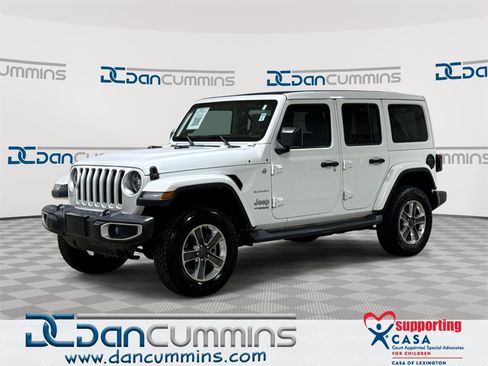 Used 2020 Jeep Wrangler Unlimited Sahara image 1