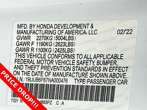 Used 2022 Acura TLX SH-AWD w/ Advance Package image 34