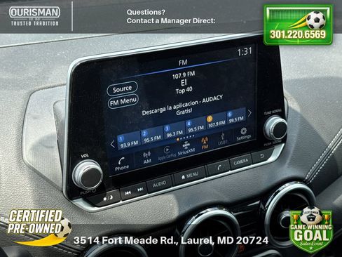 Used 2025 Nissan Sentra SV w/ All-Weather Package FWD image 11