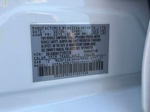 New 2026 Nissan Sentra SR w/ SR All Weather Package image 31