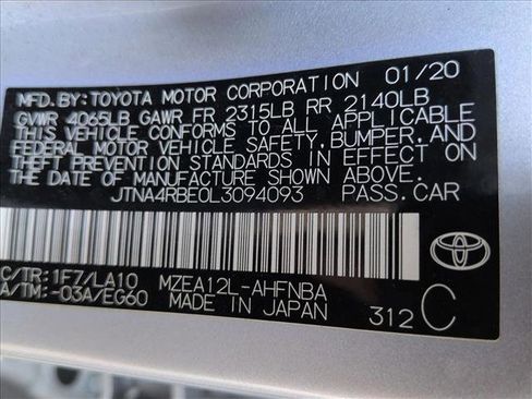 Used 2020 Toyota Corolla XSE image 25
