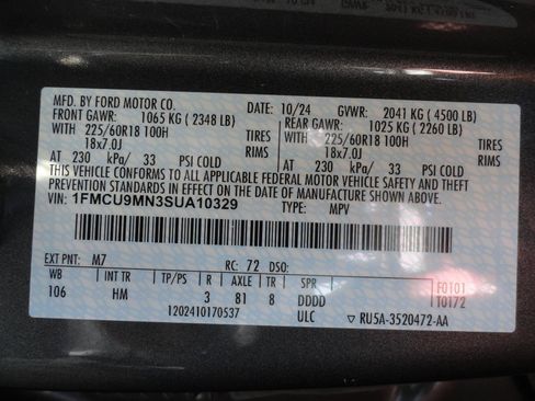 Used 2025 Ford Escape ST-Line AWD/4WD image 23