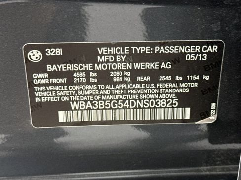 Used 2013 BMW 328i xDrive Sedan AWD/4WD image 12
