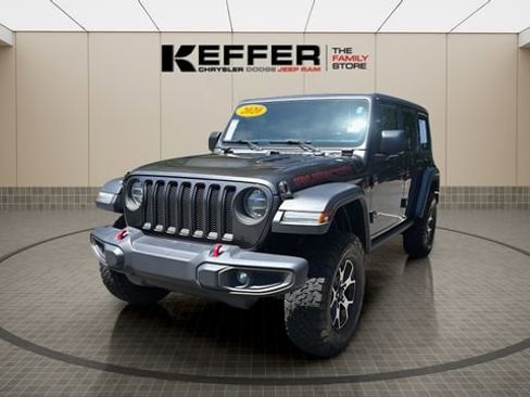 Used 2020 Jeep Wrangler Unlimited Rubicon w/ LED Lighting Group AWD/4WD image 1