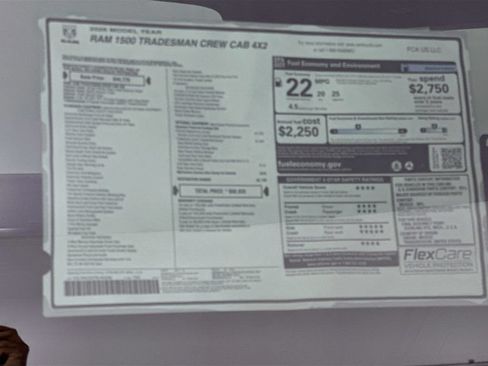 New 2026 RAM 1500 Tradesman RWD image 20