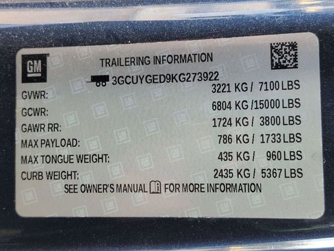 Used 2019 Chevrolet Silverado 1500 LTZ w/ LTZ Plus Package image 28