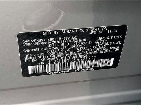 Certified 2025 Subaru Forester Limited w/ Popular Package #1 AWD/4WD image 38