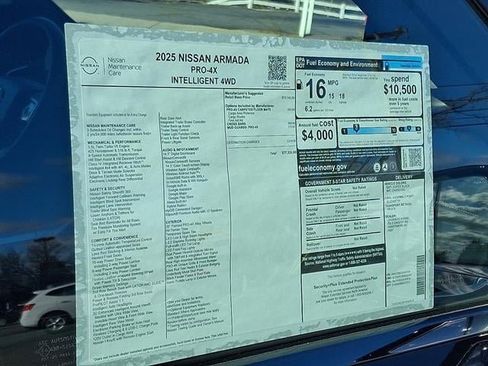 New 2025 Nissan Armada PRO-4X image 3