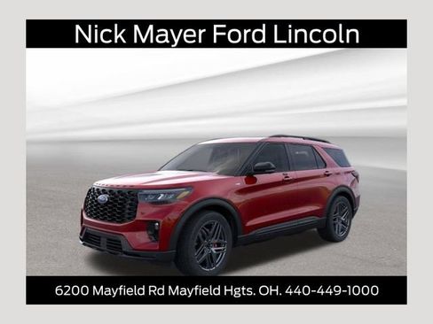 New 2026 Ford Explorer ST-Line w/ ST-Line Street Pack AWD/4WD image 1