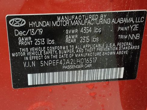 Used 2020 Hyundai Sonata SEL FWD image 33