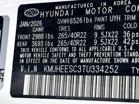 New 2026 Genesis GV80 3.5T Prestige image 34