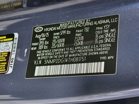 Used 2026 Hyundai Santa Fe SEL AWD/4WD image 35