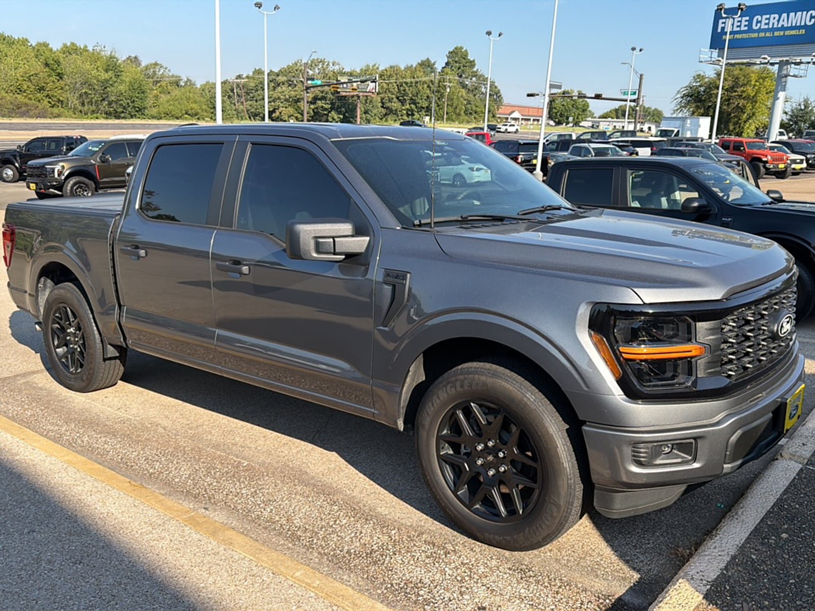 Used 2024 Ford F150 STX w/ STX Black Appearance Package RWD image 1