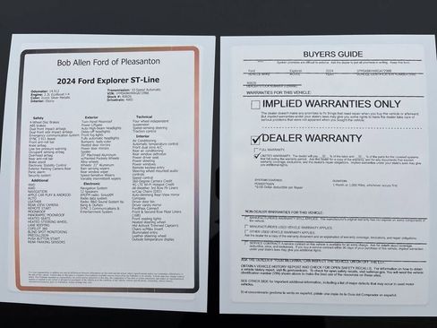 Used 2024 Ford Explorer ST-Line w/ Class IV Trailer Tow Package image 21