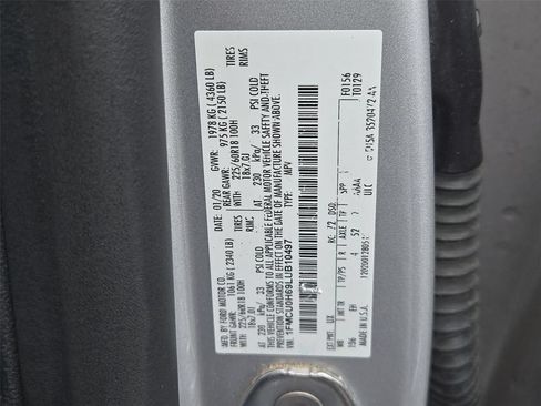 Used 2020 Ford Escape SEL FWD image 25