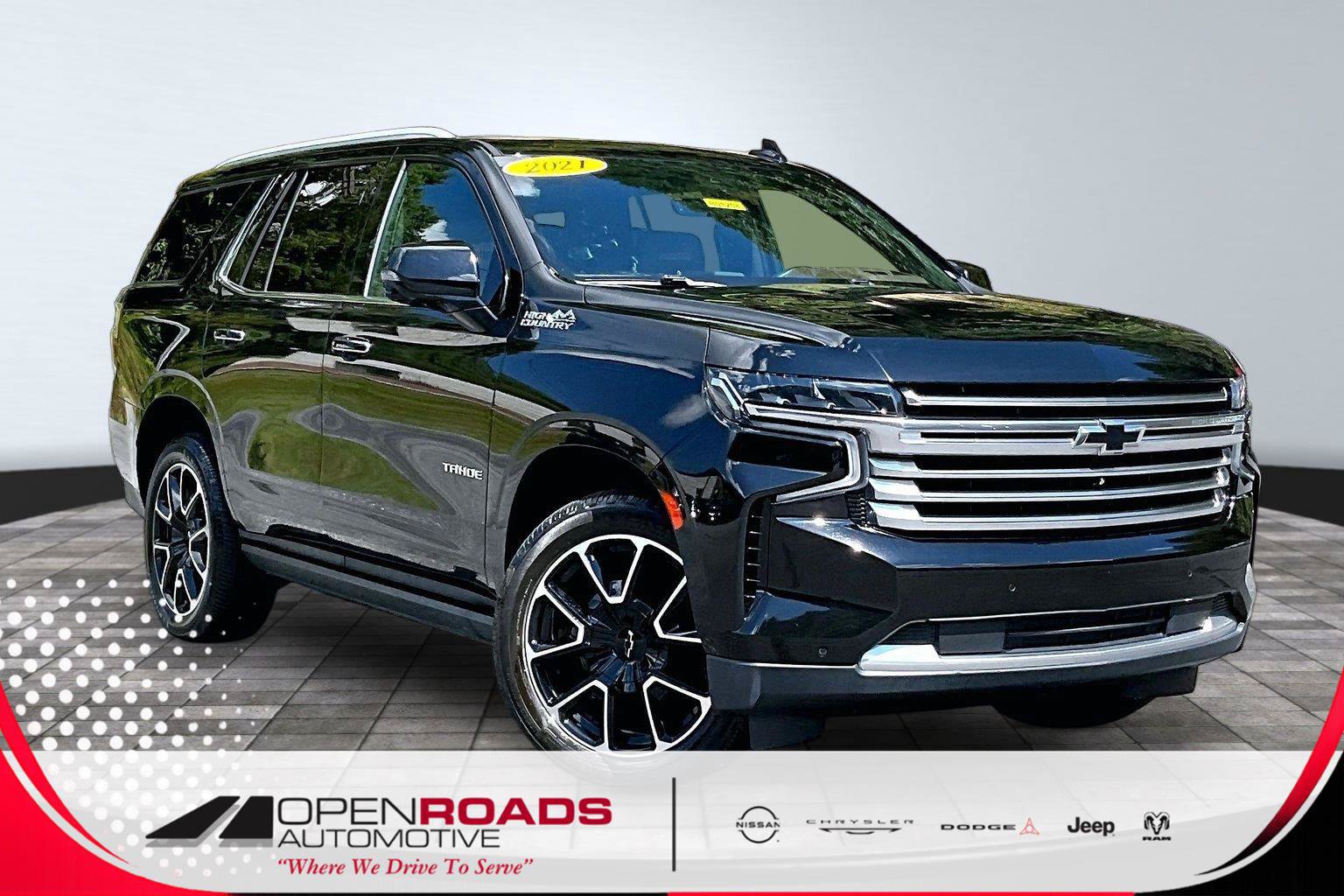 Used 2021 Chevrolet Tahoe High Country w/ Premium Package AWD/4WD image 1