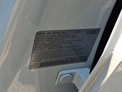New 2026 Audi SQ5 Prestige AWD/4WD image 12