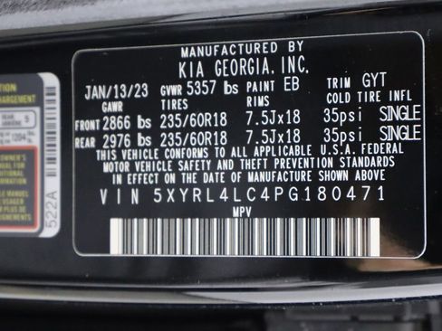 Used 2023 Kia Sorento S w/ Panoramic Sunroof Package FWD image 38