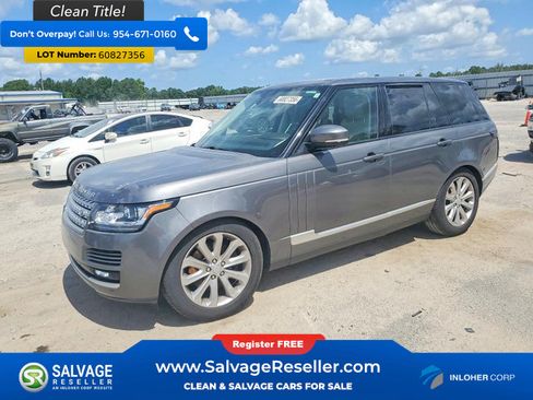 Used 2015 Land Rover Range Rover HSE AWD/4WD image 1
