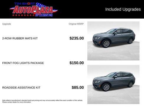 Used 2018 Volkswagen Tiguan S w/ Front Fog Lights Package AWD/4WD image 14