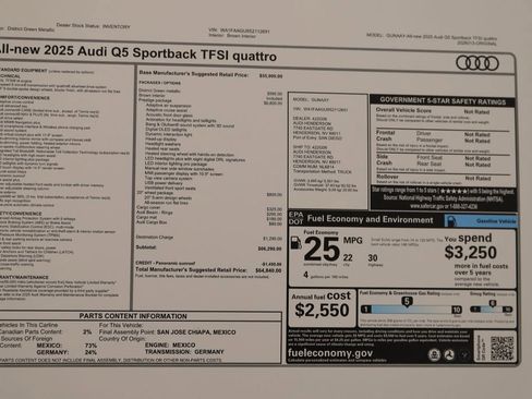 New 2025 Audi Q5 Prestige AWD/4WD image 32