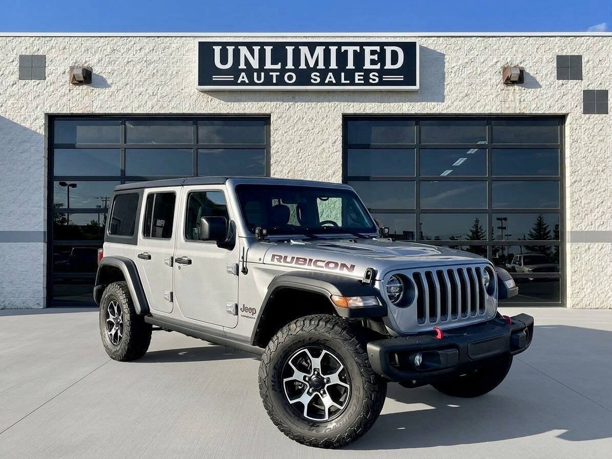 Used 2023 Jeep Wrangler Unlimited Rubicon w/ Cold Weather Group AWD/4WD image 1