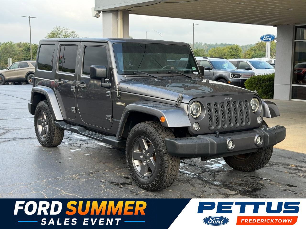 Used 2016 Jeep Wrangler Unlimited Sport AWD/4WD image 1