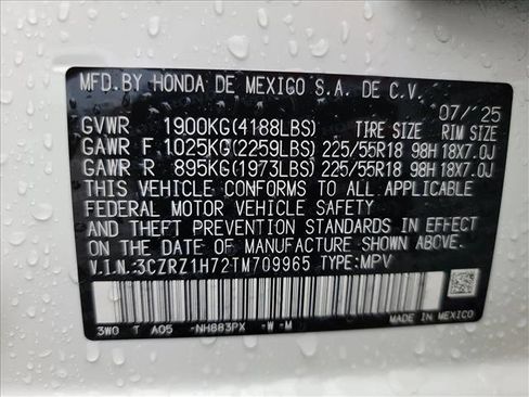Used 2026 Honda HR-V EX-L image 24