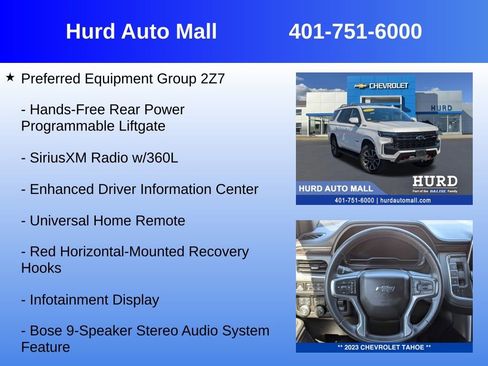 Certified 2023 Chevrolet Tahoe Z71 w/ Z71 Off-Road Package image 30