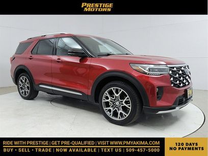 Used 2025 Ford Explorer Platinum w/ Ultimate Package