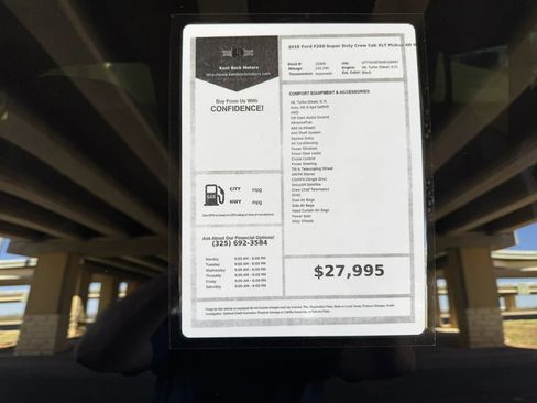 Used 2016 Ford F250 XLT w/ XLT Premium Package image 35