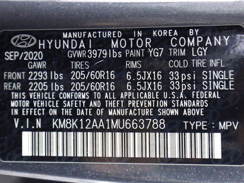 Used 2021 Hyundai Kona SE FWD image 41