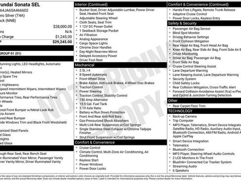 Used 2025 Hyundai Sonata SEL FWD image 2