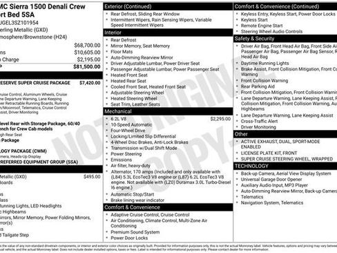 Used 2025 GMC Sierra 1500 Denali image 39
