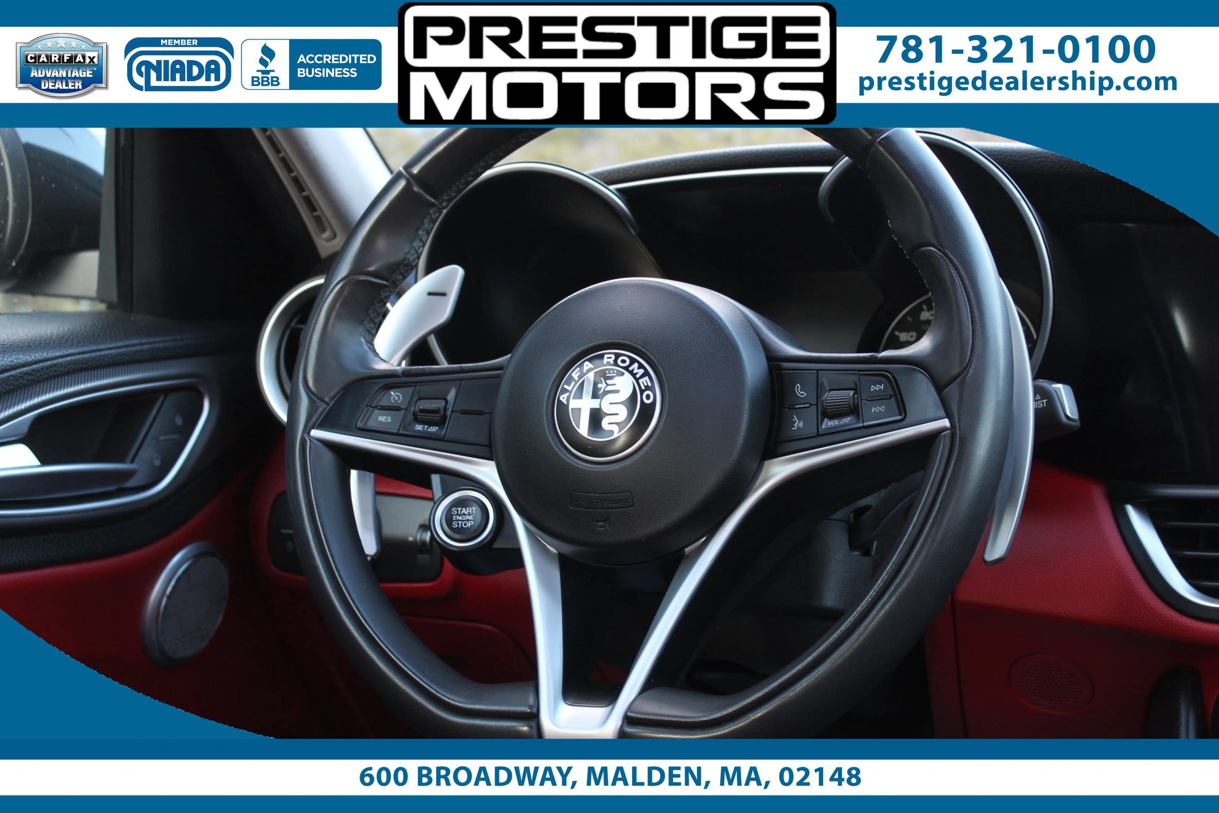 Used 2019 Alfa Romeo Giulia Ti Sport w/ Quick Order Package 22S Sport AWD/4WD image 20