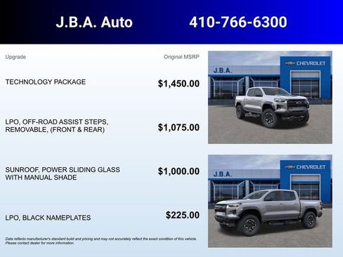 New 2026 Chevrolet Colorado ZR2 w/ Technology Package image 5