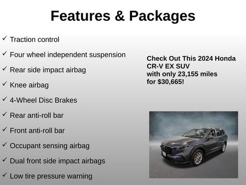Used 2024 Honda CR-V EX image 12