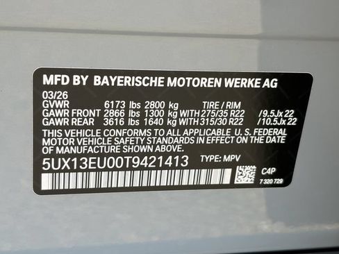 Used 2026 BMW X5 sDrive40i w/ M Sport Package RWD image 23