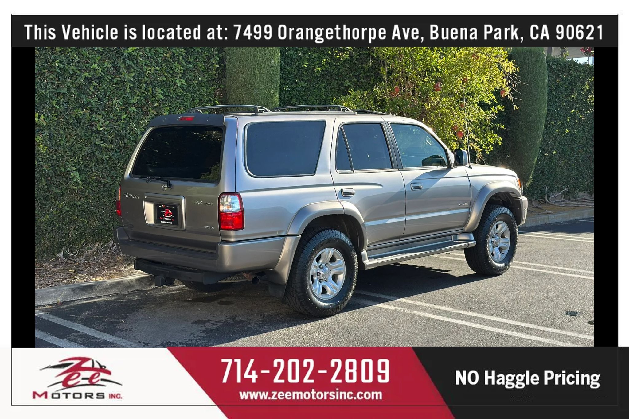Used 2002 Toyota 4Runner SR5 AWD/4WD image 7