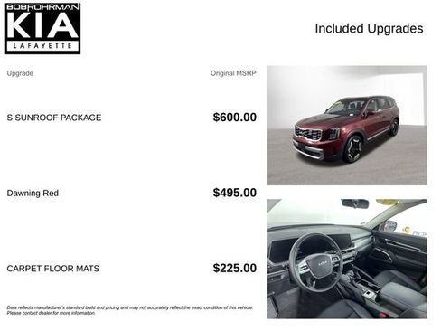 Certified 2023 Kia Telluride S w/ S Sunroof Package image 4