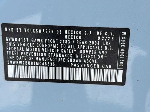 New 2026 Volkswagen Jetta Sport FWD image 30