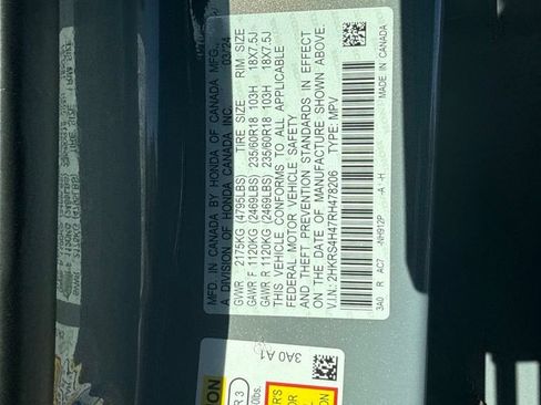 Certified 2024 Honda CR-V EX image 23