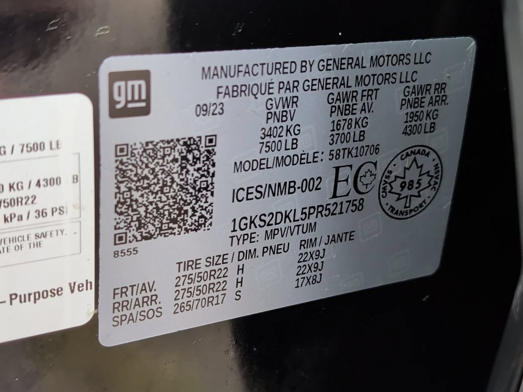 Used 2023 GMC Yukon Denali AWD/4WD image 40