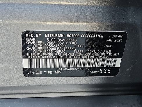 Used 2024 Mitsubishi Outlander SE image 29