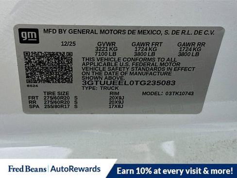 New 2026 GMC Sierra 1500 AT4 w/ AT4 Premium Package image 20