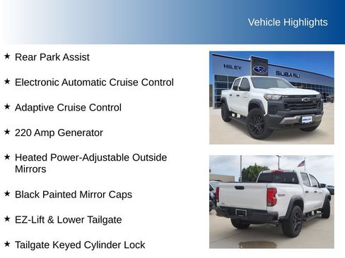 Used 2024 Chevrolet Colorado Trail Boss w/ Technology Package AWD/4WD image 10