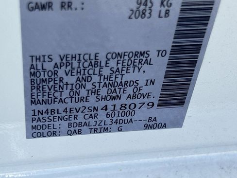 Certified 2025 Nissan Altima 2.5 SL FWD image 12